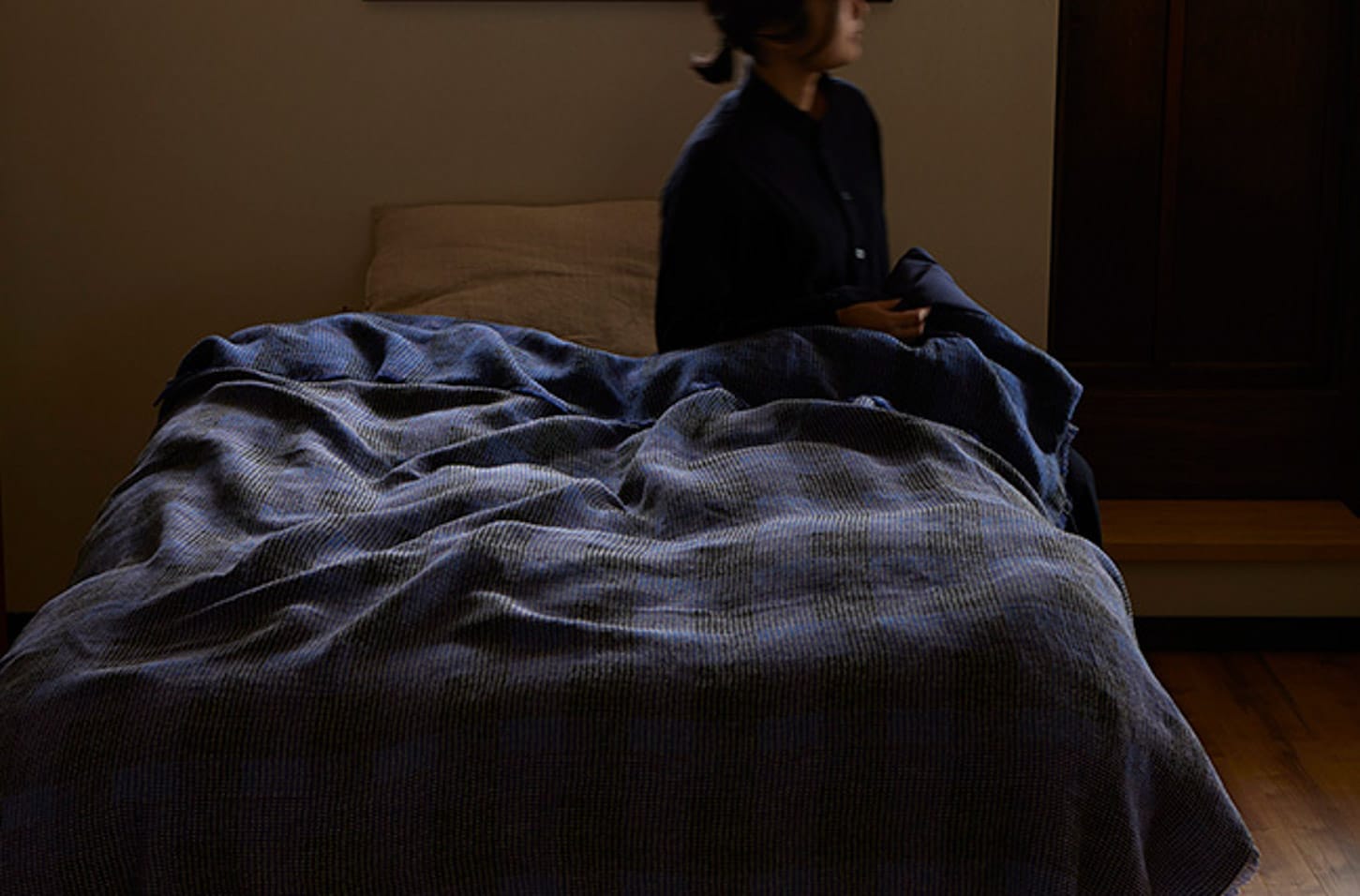 ぬくもりのある刺子柄