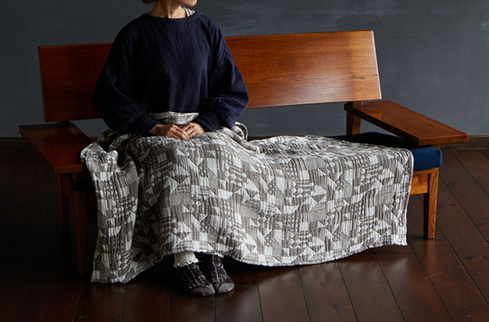 ふかふかとした手触りが気持ち良い6重織ガーゼ素材