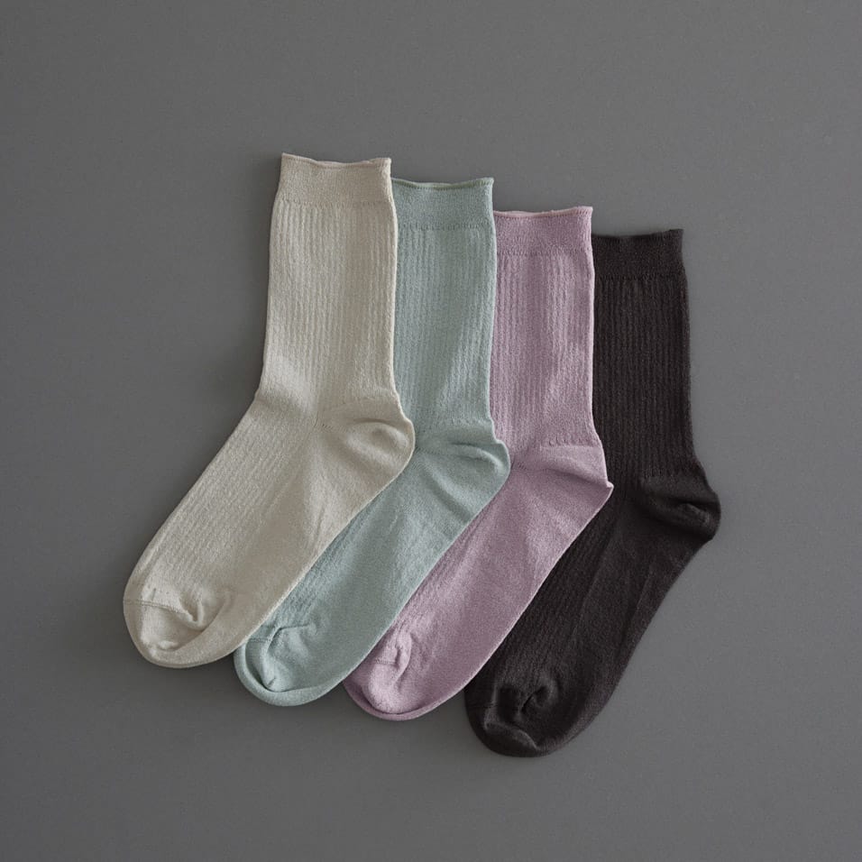 ささ和紙リブソックス