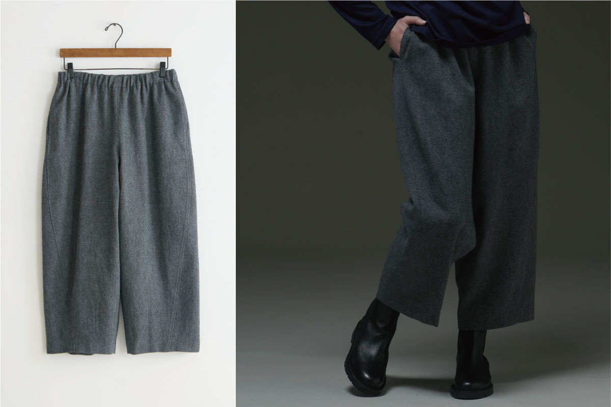 足元からあたたかく、ゆったりと。群言堂のボトムス