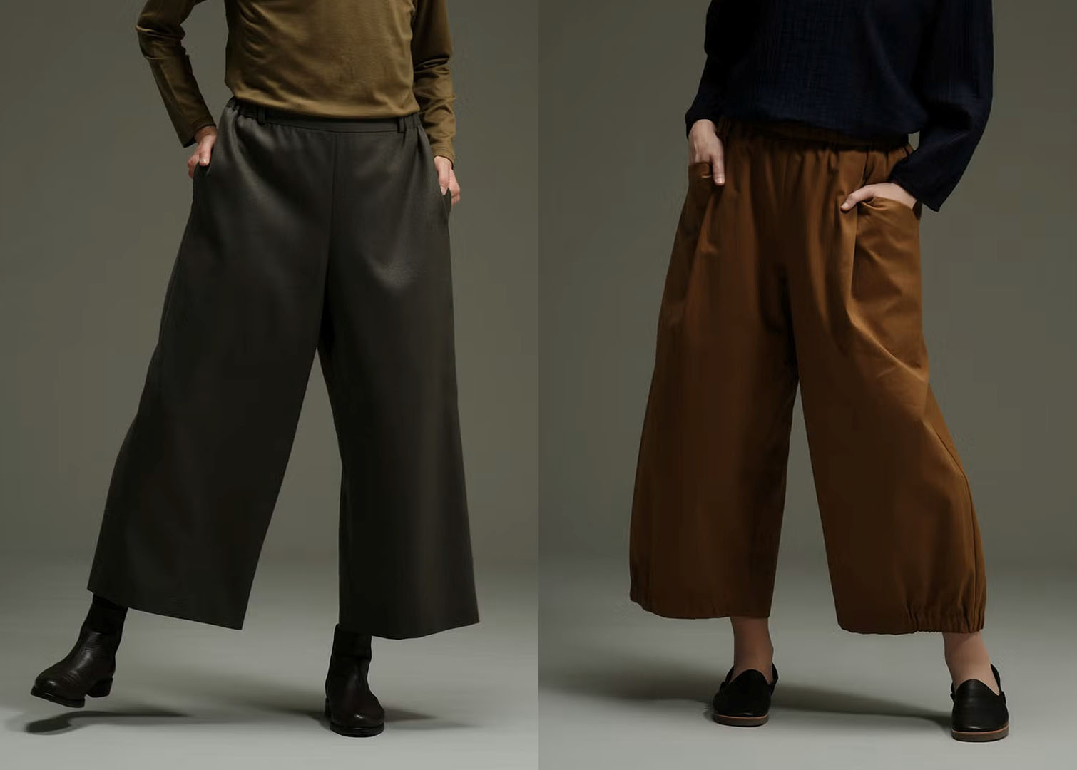 秋冬のボトムス