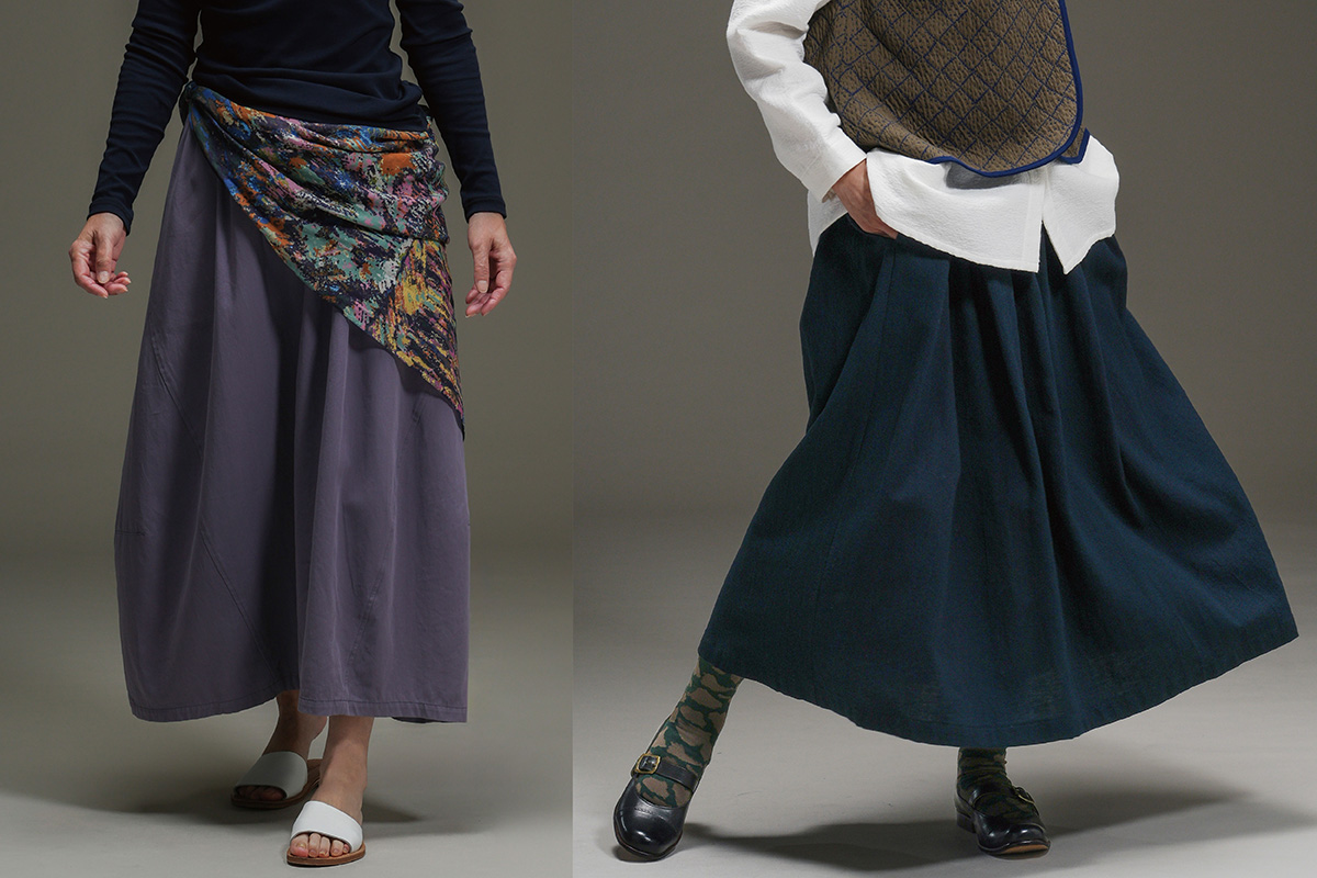 新しい季節へ軽やかな一歩「群言堂のボトムス」