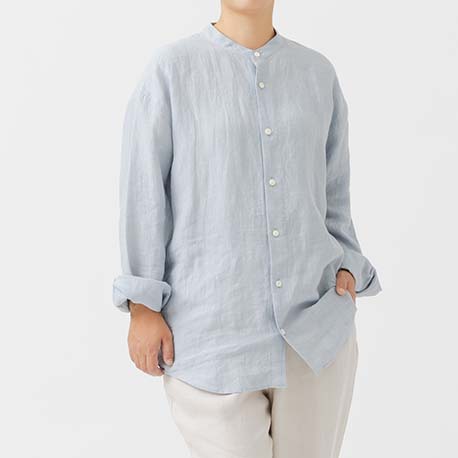 ブレない定番シンプルシャツ