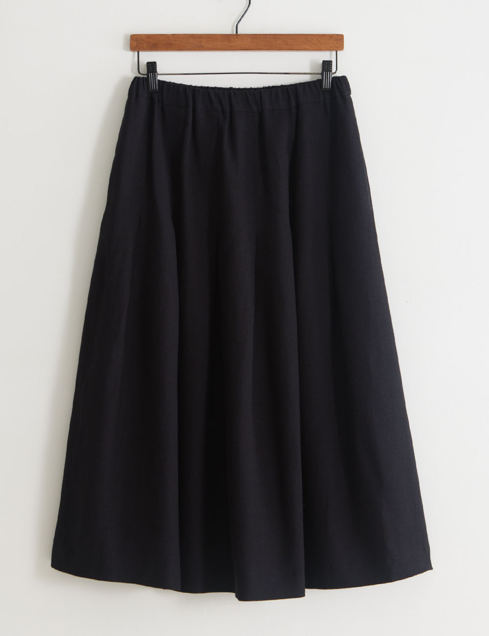 バイカラー二重織　スカート菩提樹　（ぼだいじゅ）