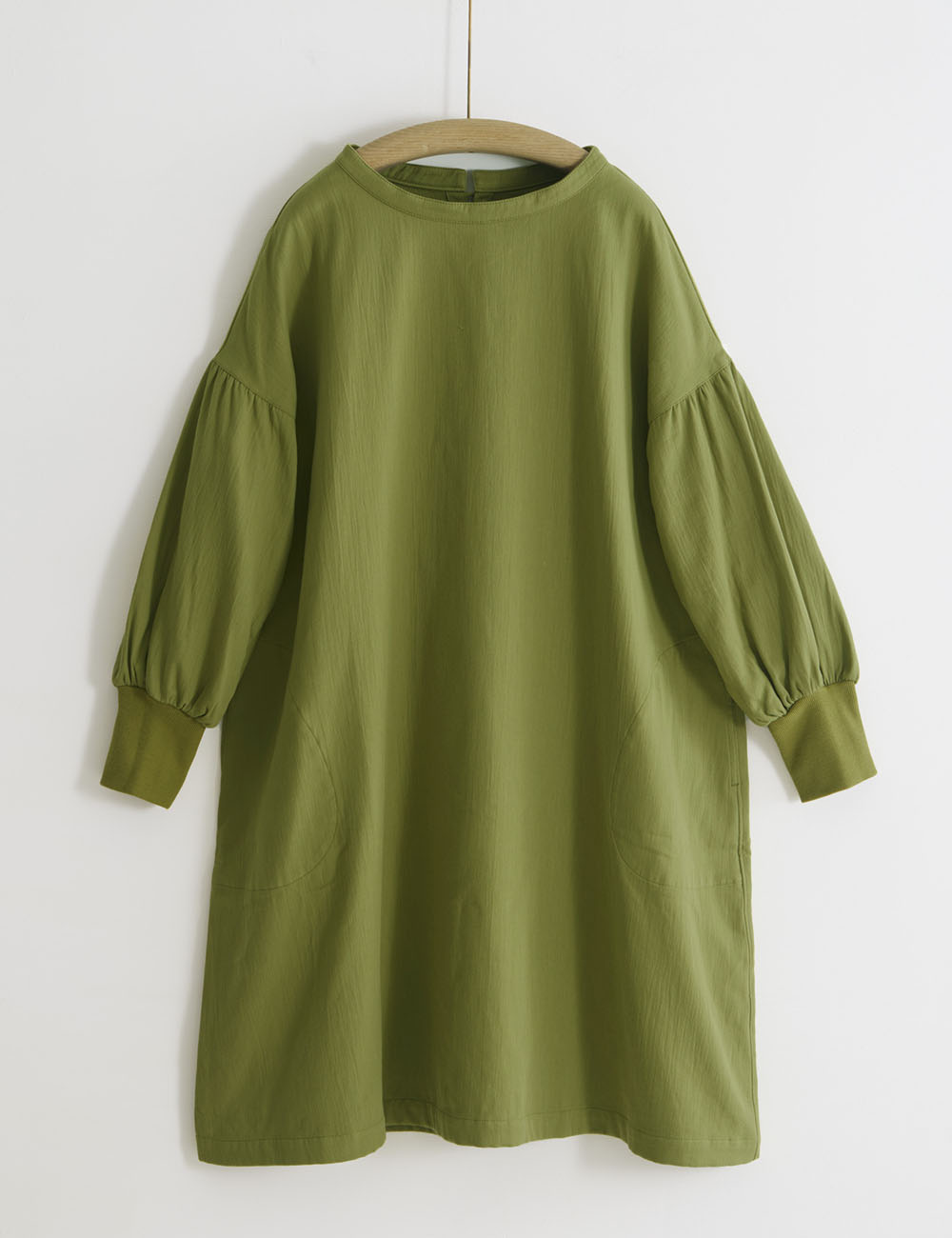 二重織ツイルワークワンピース