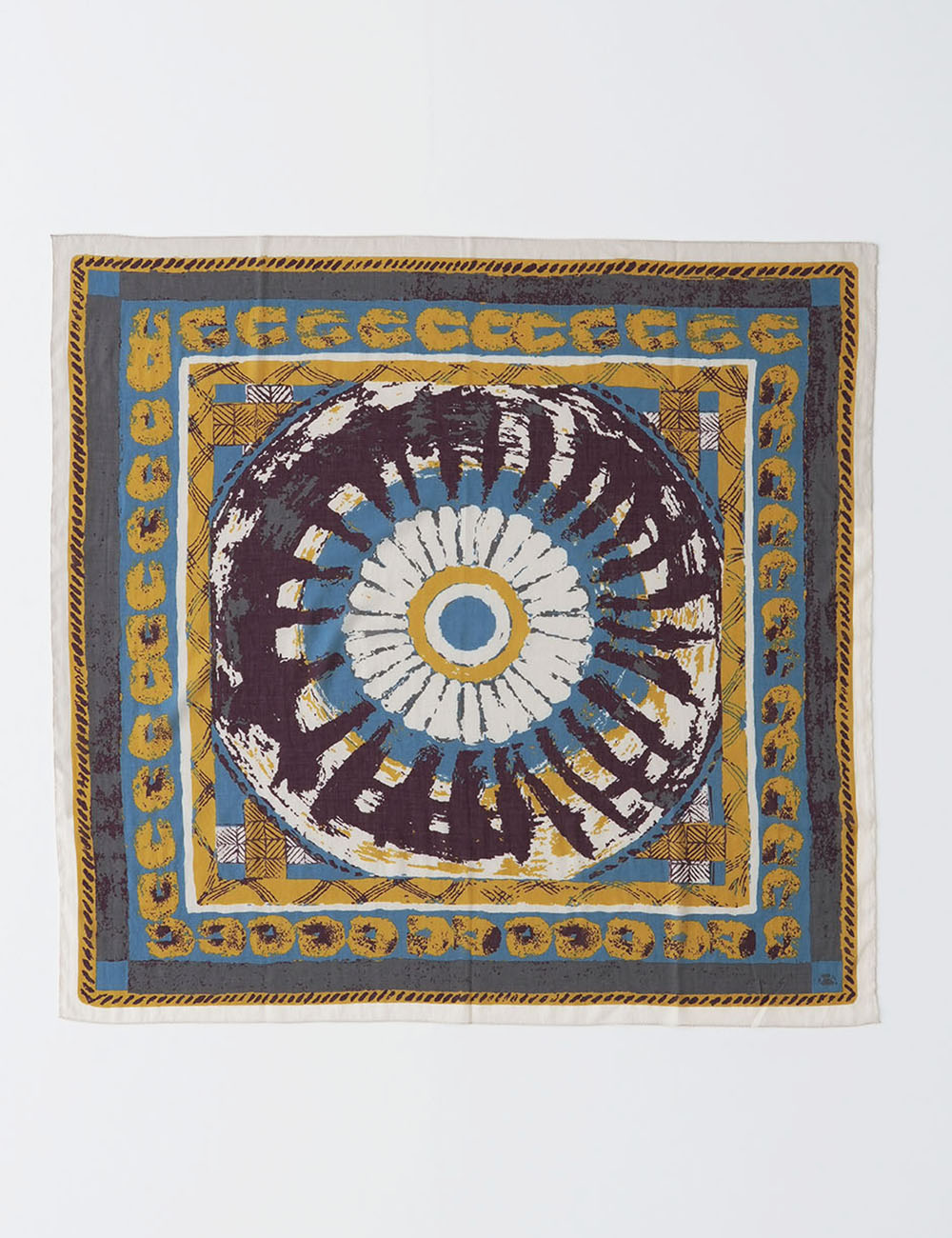 コットンスカーフ　印花柄