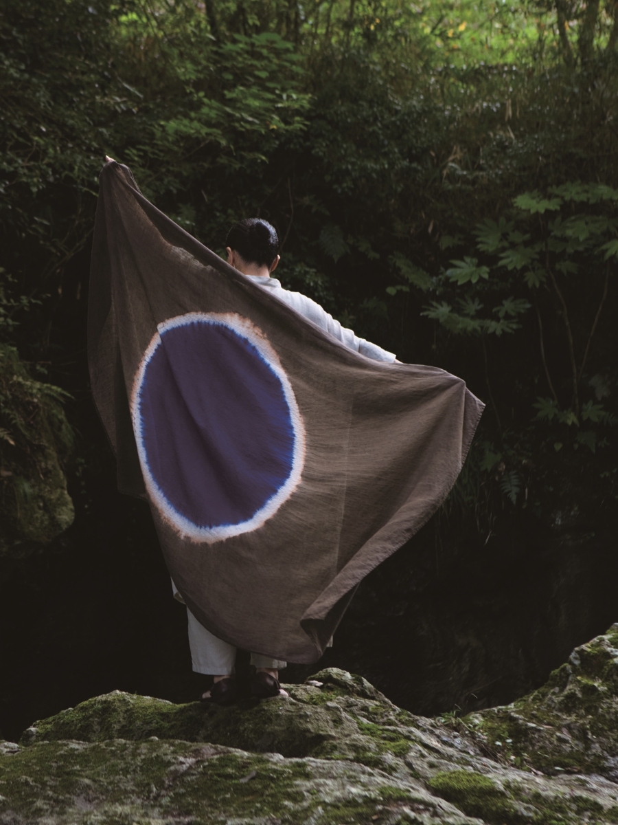 泥藍染め6