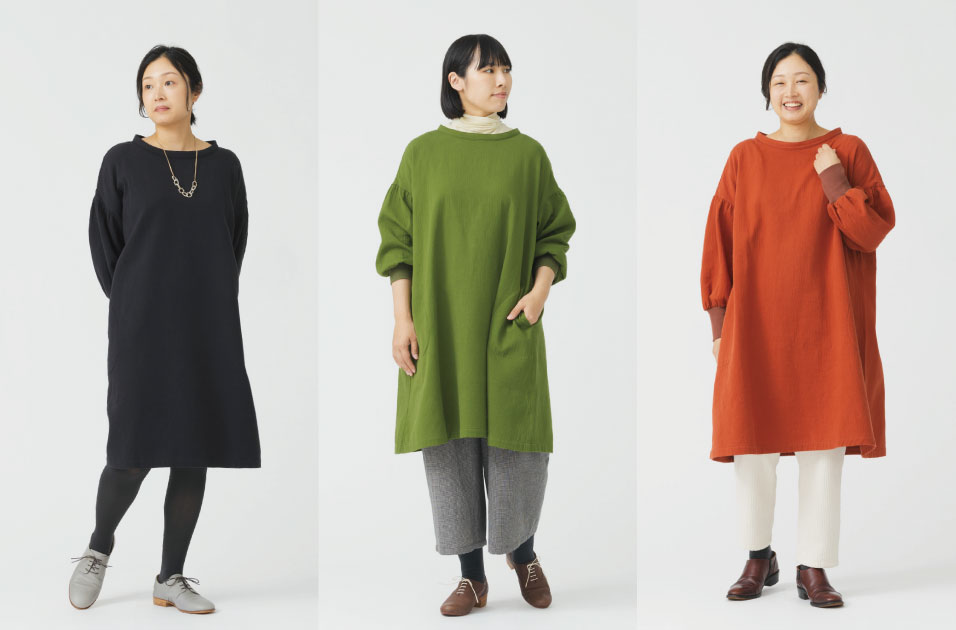 働くふだん着、群言堂のワークウエア