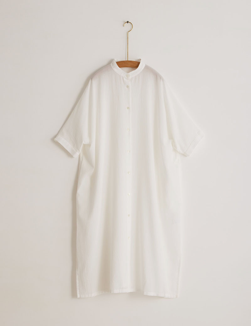 さらさらコットン　ワンピース風船唐綿（ふうせんとうわた）