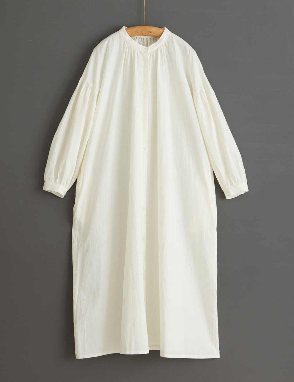 綿カシミヤ綾織OP紫金草