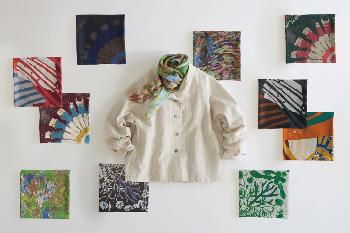 群言堂のコットンスカーフ