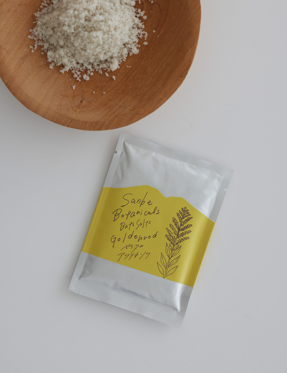 百済浦の藻塩バスソルト｜necco(SANBE Botanicals)