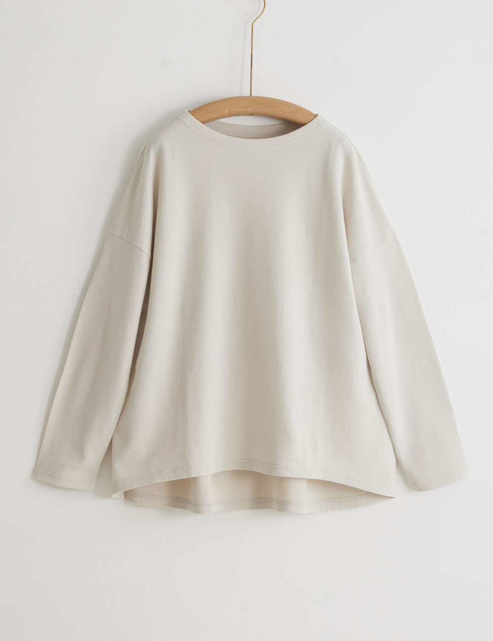 強撚裏毛　パレットドロップ　プルオーバー