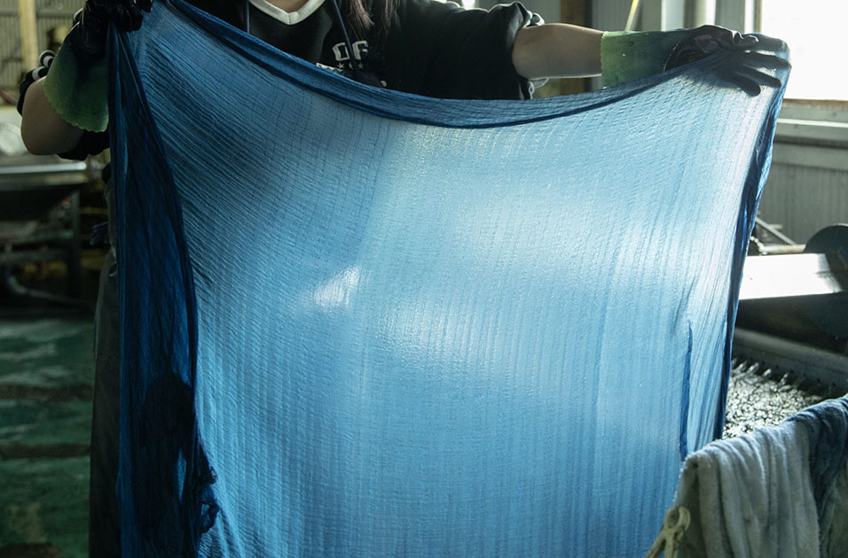 阿波藍でつなぐ、染めと織りの仕事