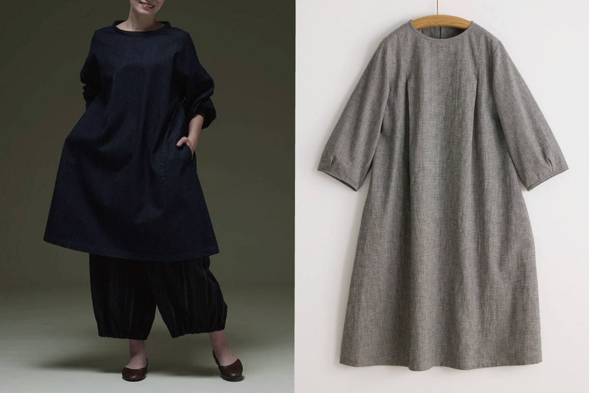 毎日着たくなる、ゆったりワンピース