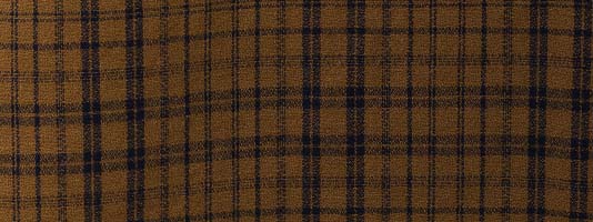 綿麻梨地織格子柄