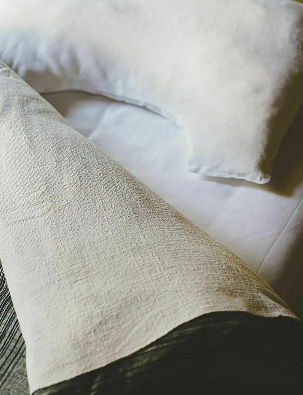 和紡 シーツ｜益久染織研究所 | 石見銀山 群言堂オンラインストア