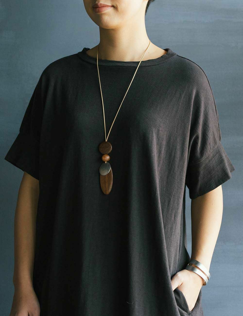 TIN woodネックレス｜Bijoux Kei | 石見銀山 群言堂オンラインストア