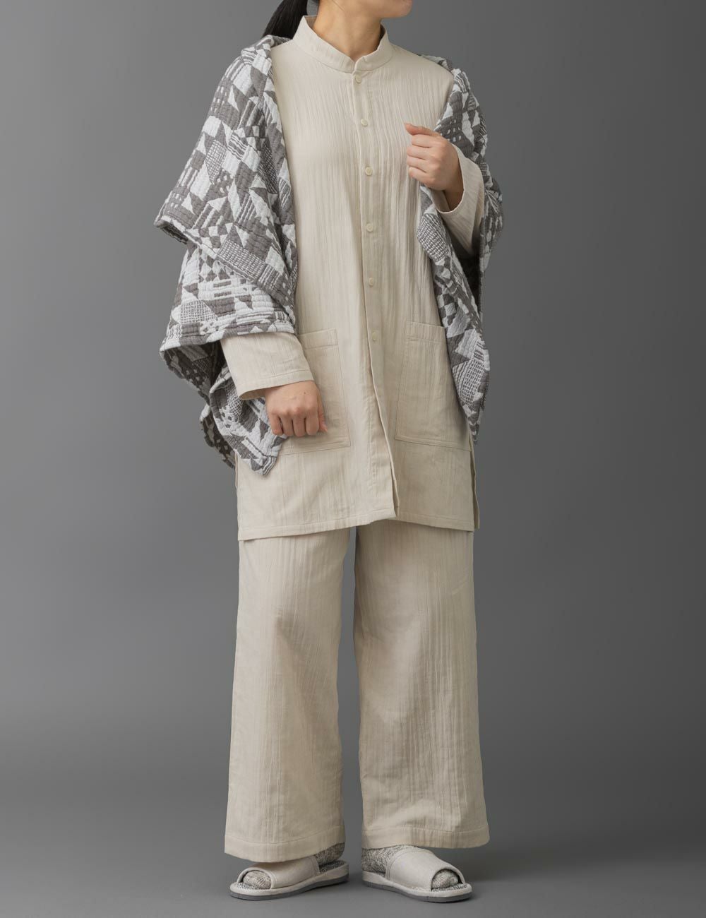 長袖パジャマセット【M・Lサイズ】 | 石見銀山 群言堂オンラインストア