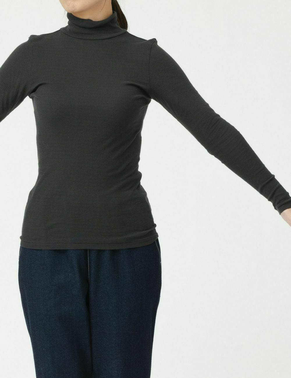 綿シルクフライスタートルインナー | 石見銀山 群言堂オンラインストア