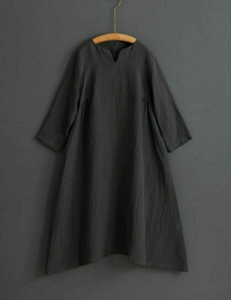 リネンワッシャースキッパーワンピース | 石見銀山 群言堂オンラインストア