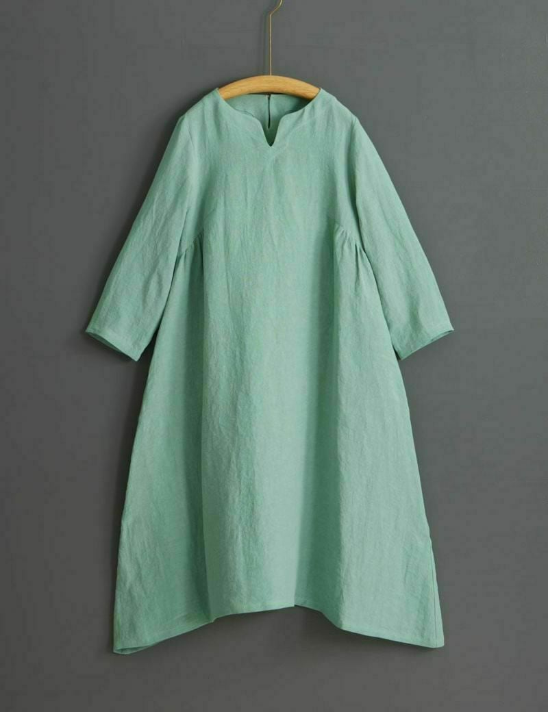 リネンワッシャースキッパーワンピース | 石見銀山 群言堂オンラインストア