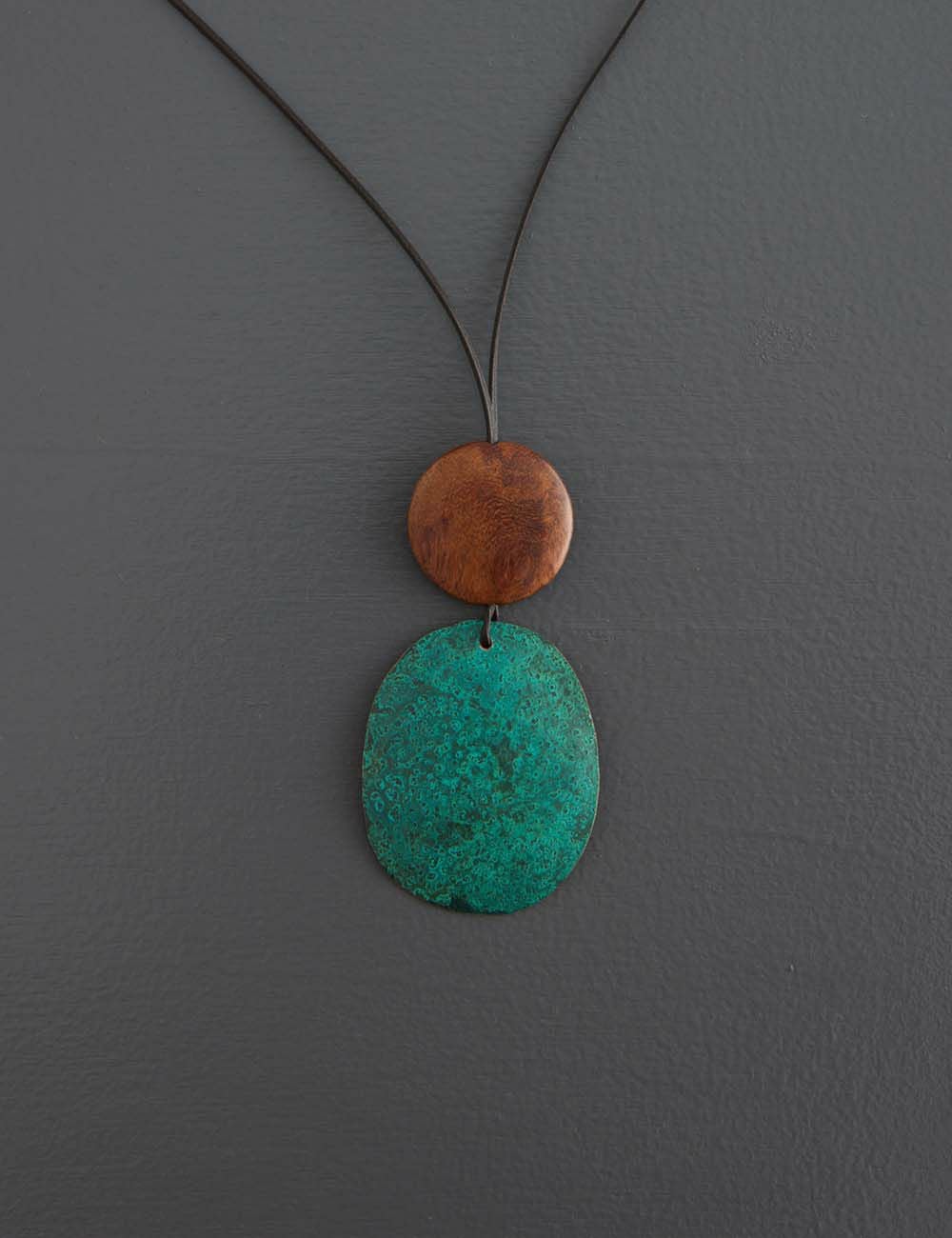 斑紋楕円ならびネックレス｜Bijoux Kei | 石見銀山 群言堂オンラインストア