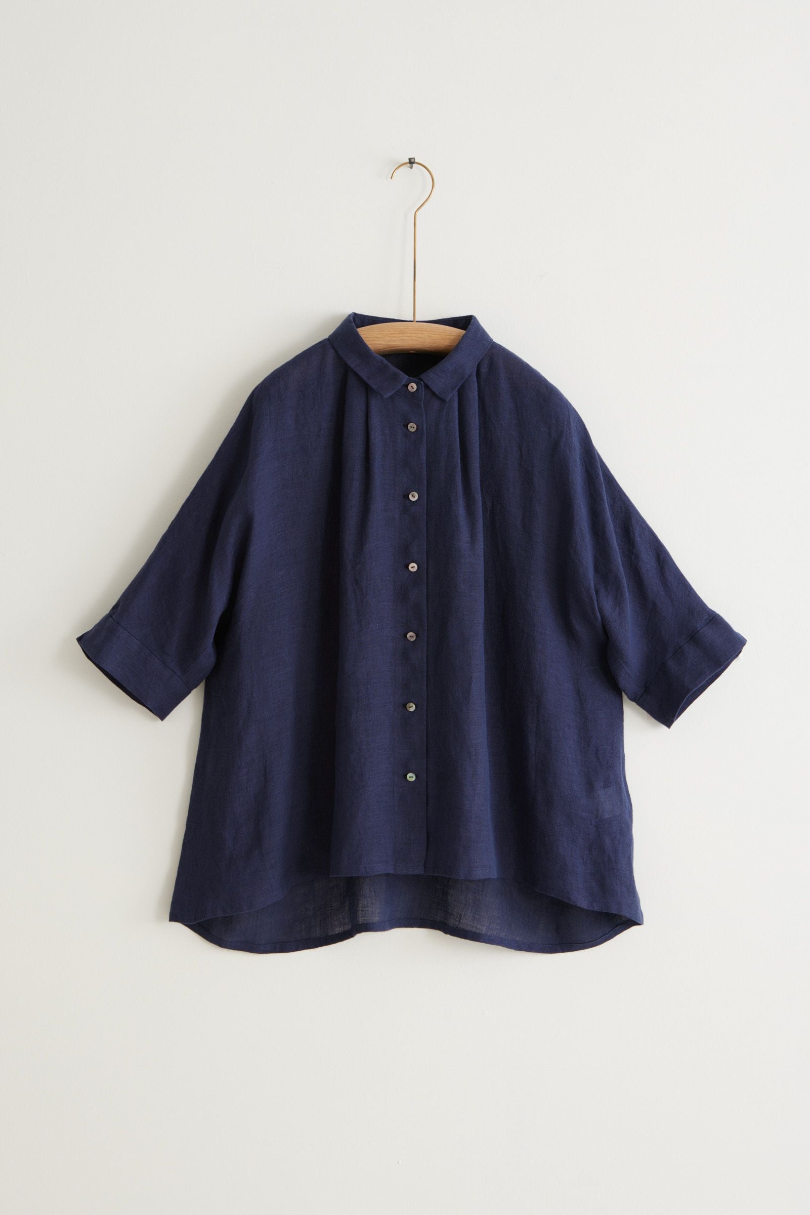 麻ガーゼブラウス日日草（にちにちそう） | 石見銀山 群言堂オンライン