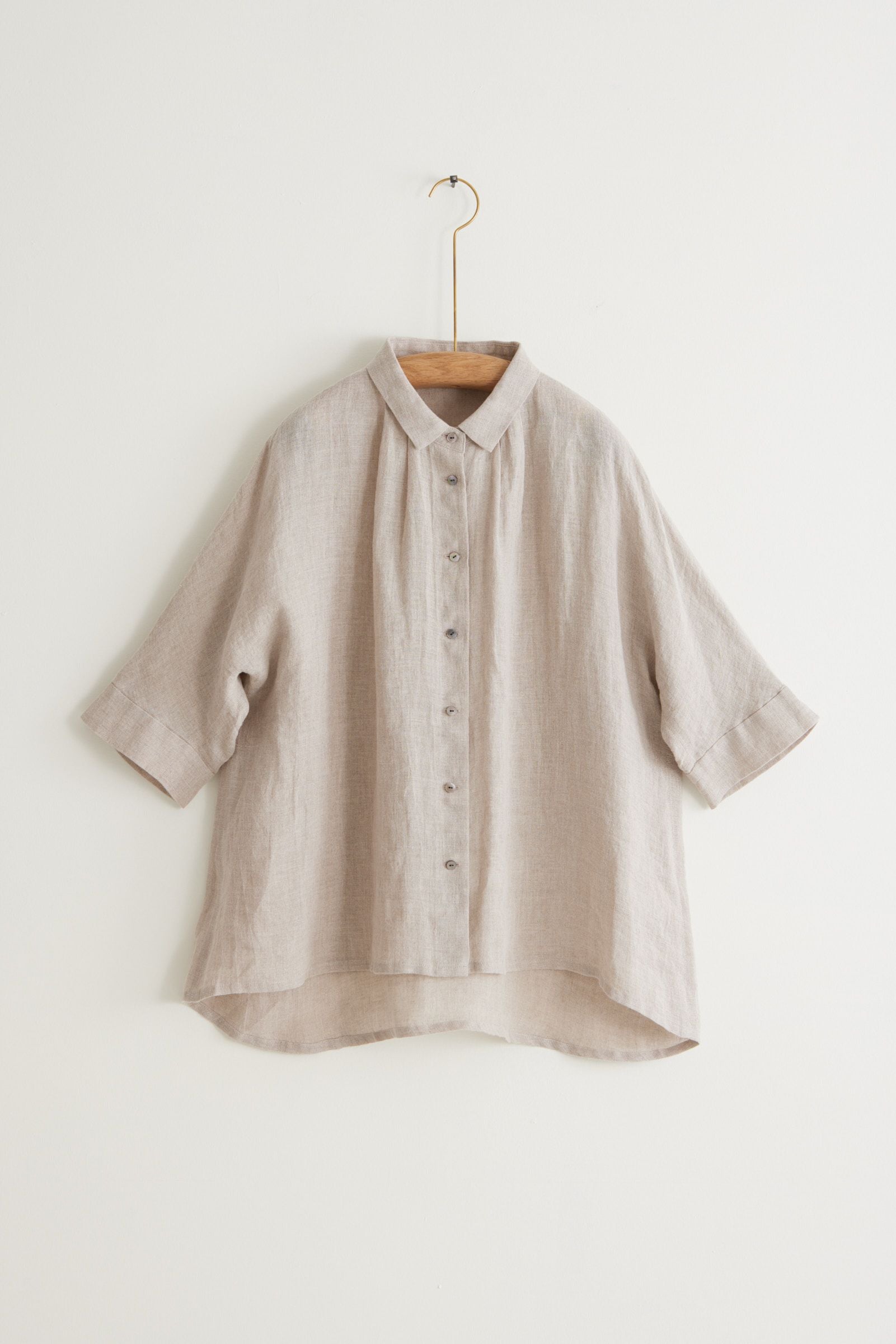 麻ガーゼブラウス日日草（にちにちそう） | 石見銀山 群言堂オンライン