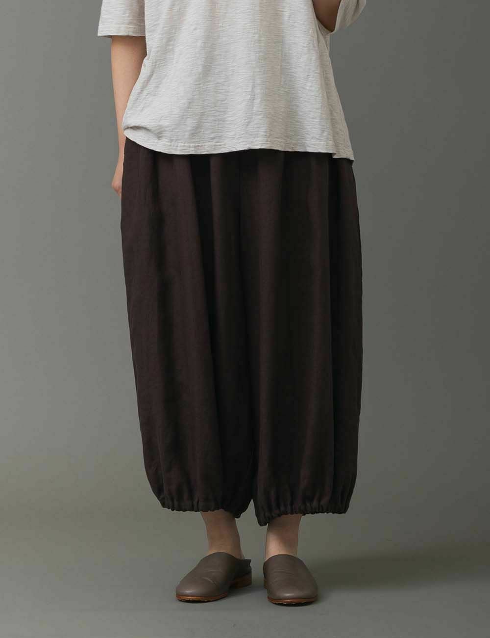 リネンキャンバスパンツ林檎（りんご） | 石見銀山 群言堂オンラインストア