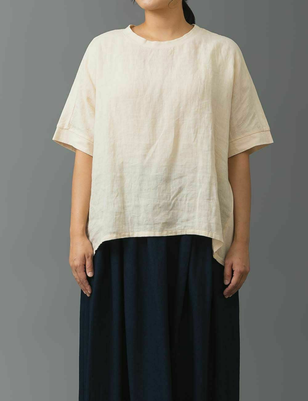 40リネンプルオーバー真菰（まこも） | 石見銀山 群言堂オンラインストア