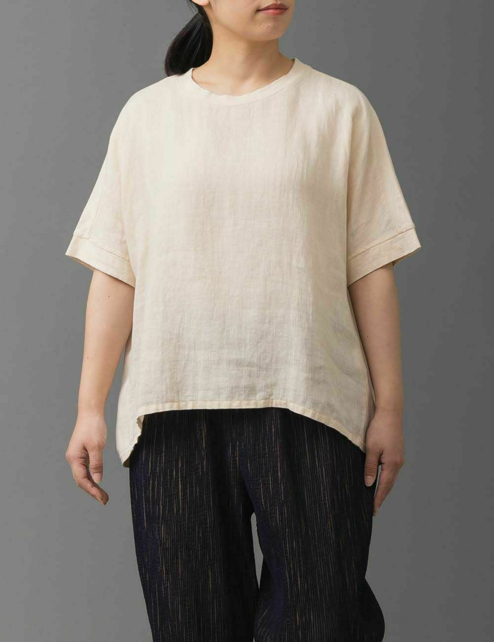 リネンキャンバスパンツ林檎（りんご） | 石見銀山 群言堂オンラインストア