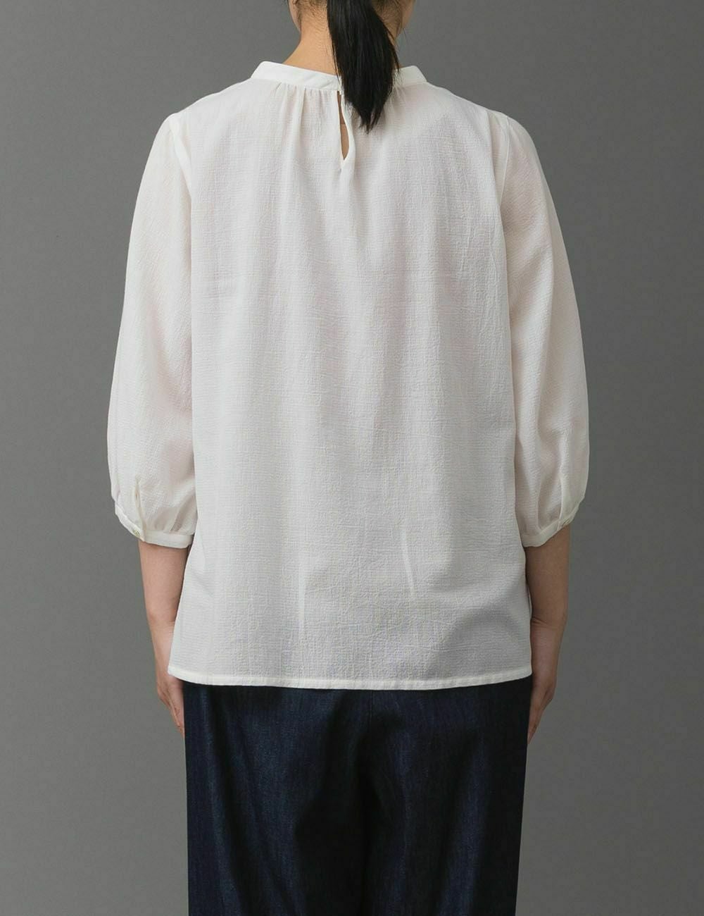 さらさらコットンプルオーバー白詰草（しろつめくさ） | 石見銀山 群言