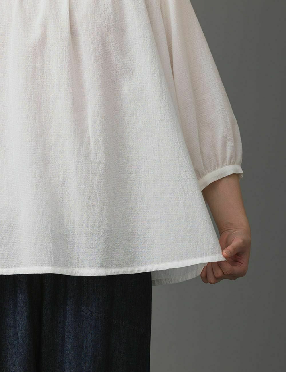 さらさらコットンプルオーバー白詰草（しろつめくさ） | 石見銀山 群言