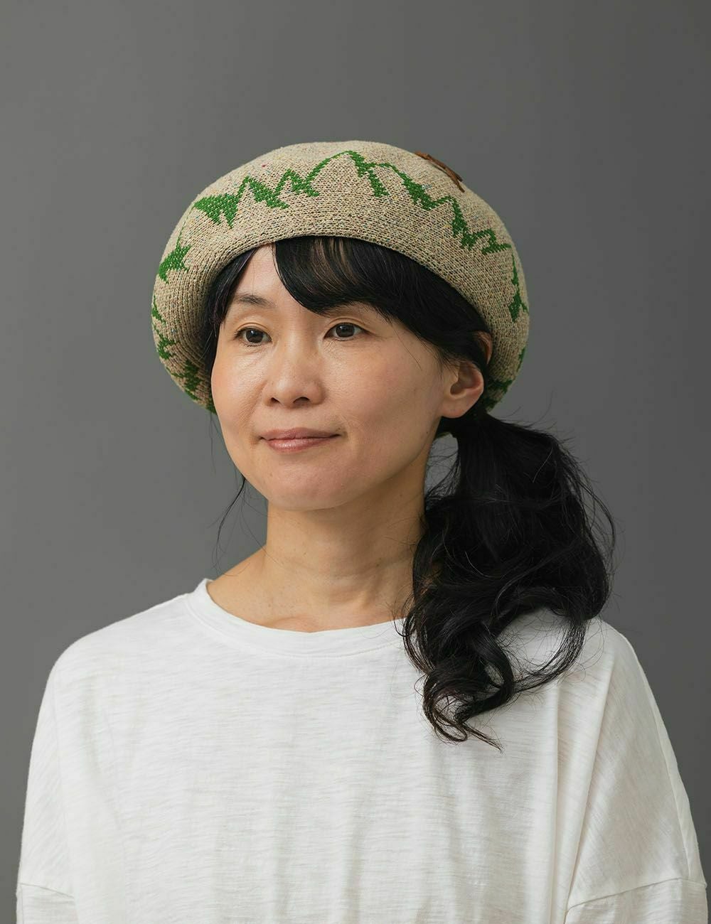 山と鳥のベレー｜tuduri | 石見銀山 群言堂オンラインストア