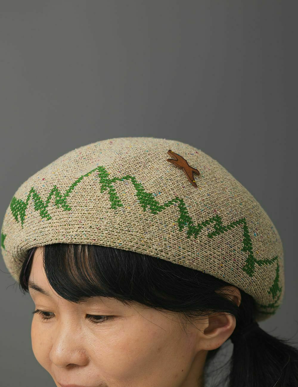 山と鳥のベレー｜tuduri | 石見銀山 群言堂オンラインストア