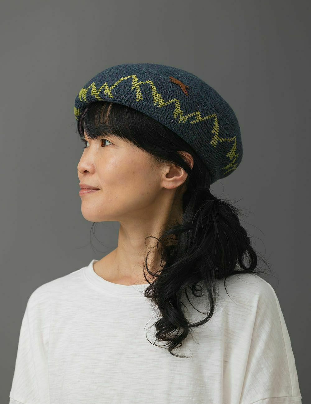 山と鳥のベレー｜tuduri | 石見銀山 群言堂オンラインストア