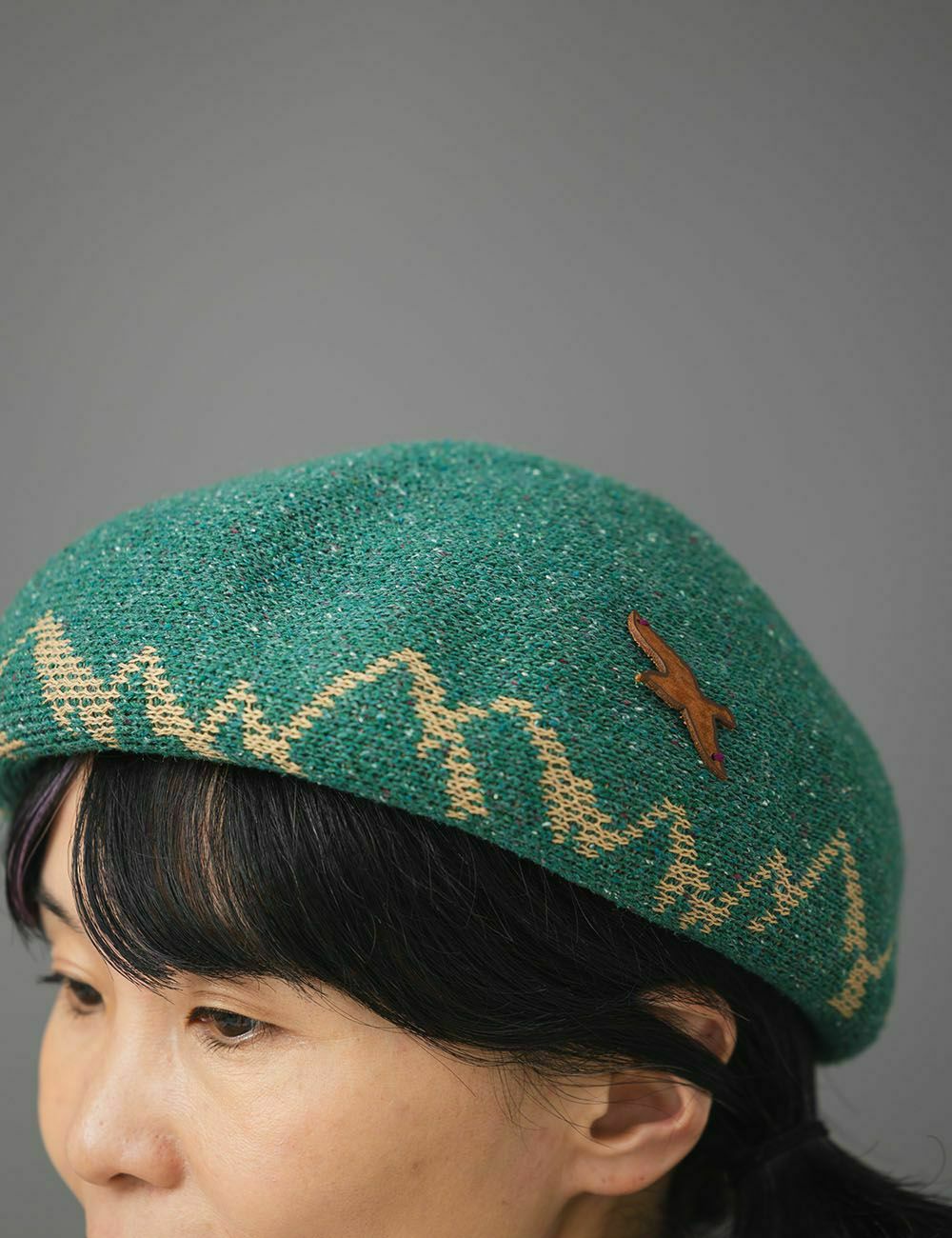 山と鳥のベレー｜tuduri | 石見銀山 群言堂オンラインストア