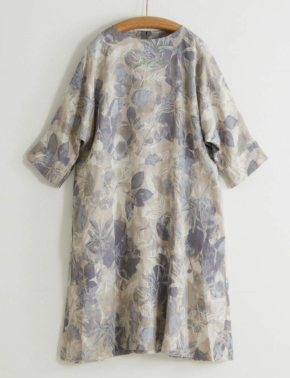 リネン夏の葉プリントチュニック花楓（はなかえで） | 石見銀山 群言堂