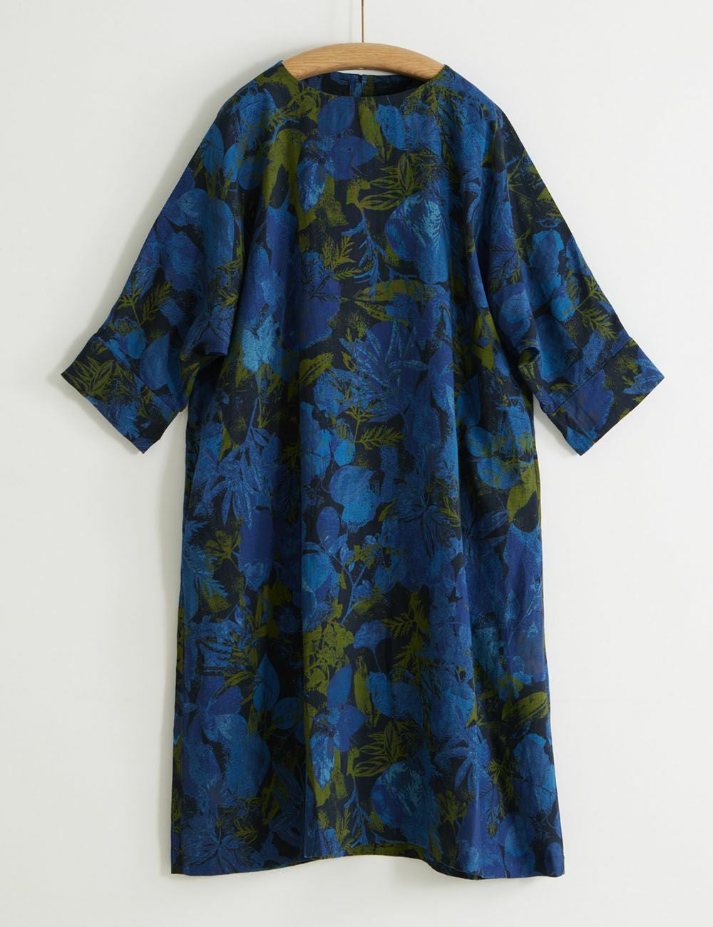 リネン夏の葉プリントチュニック花楓（はなかえで） | 石見銀山 群言堂