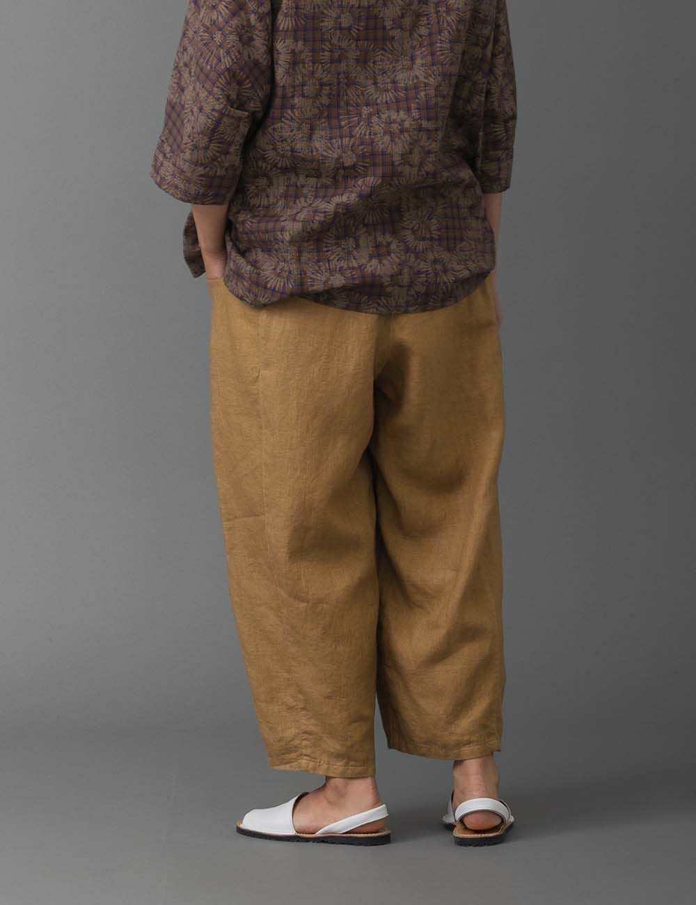 リネンパンツ豆梨（まめなし） | 石見銀山 群言堂オンラインストア