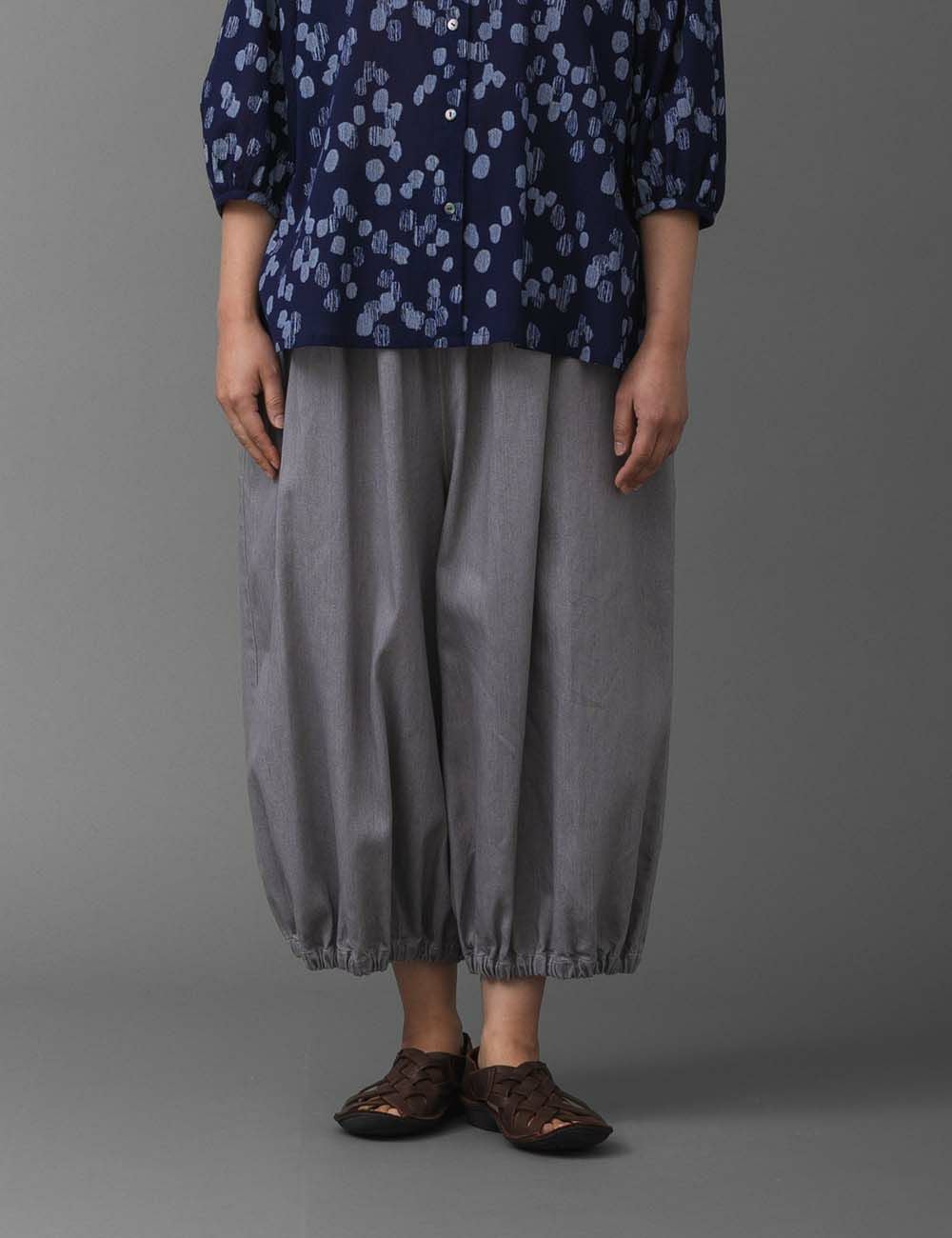 8オンスカツラギデニムパンツ林檎（りんご） | 石見銀山 群言堂