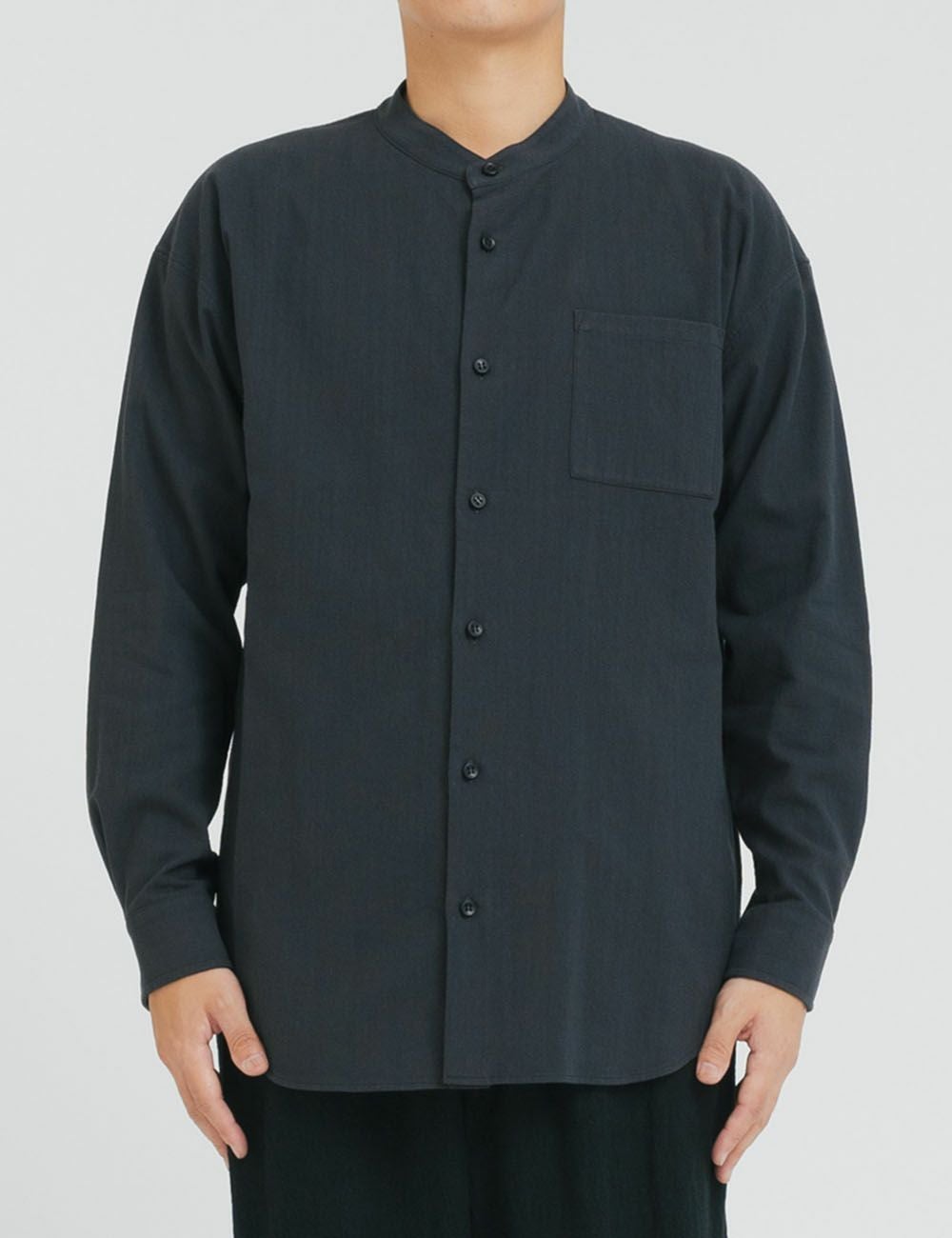 逆スラブ シャツ山桑（やまくわ） | 石見銀山 群言堂オンラインストア