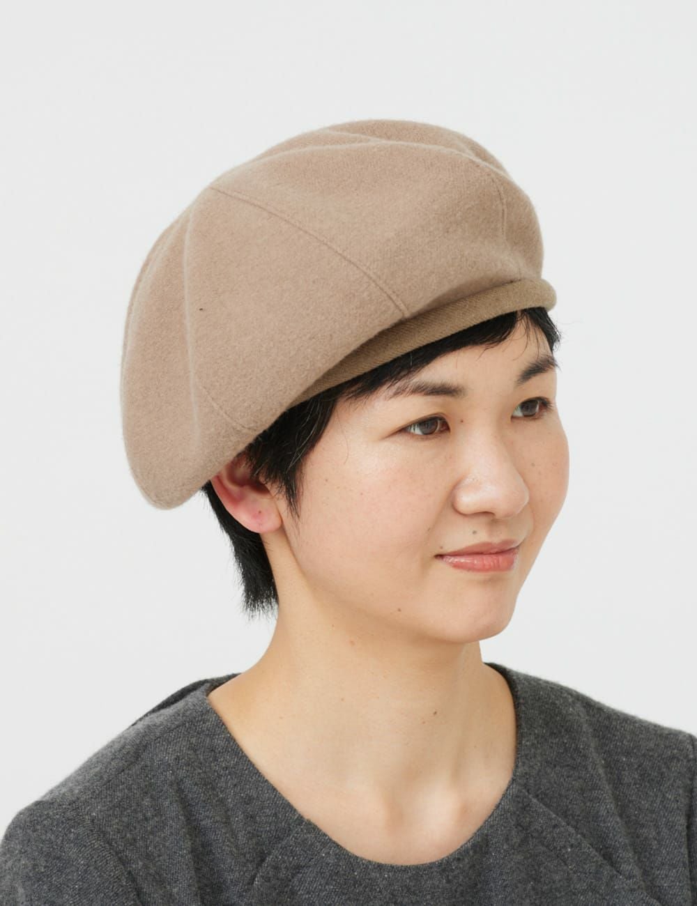 リネンウールベレー