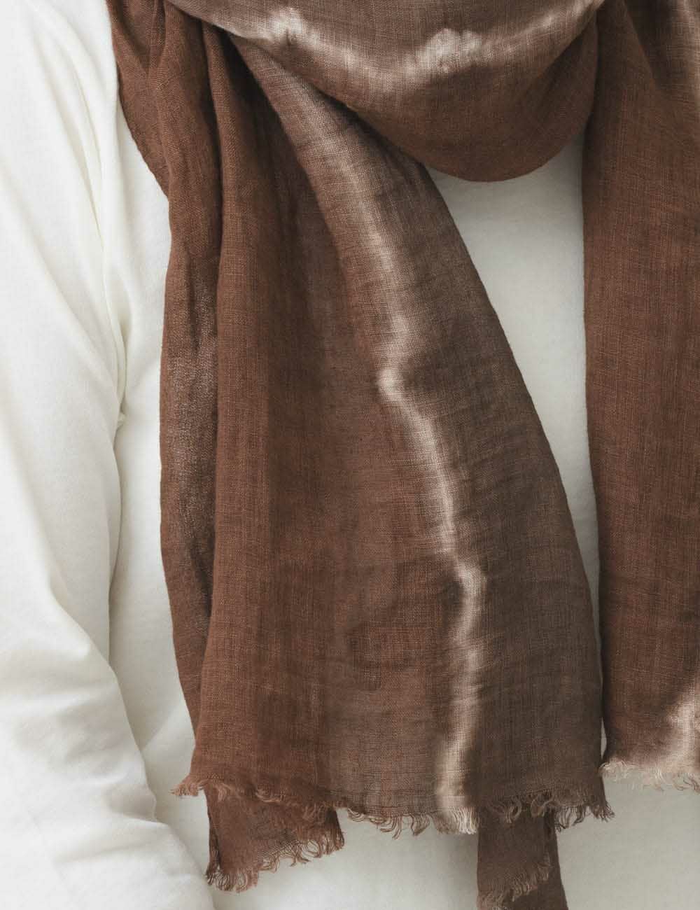 泥染めストール | 石見銀山 群言堂オンラインストア