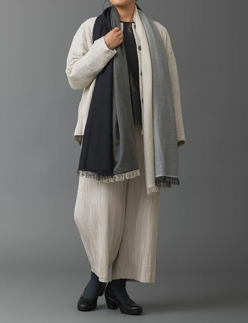 綿ウールストール | 石見銀山 群言堂オンラインストア