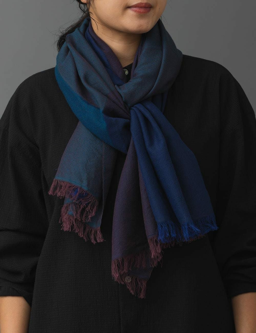 綿ウールストール | 石見銀山 群言堂オンラインストア