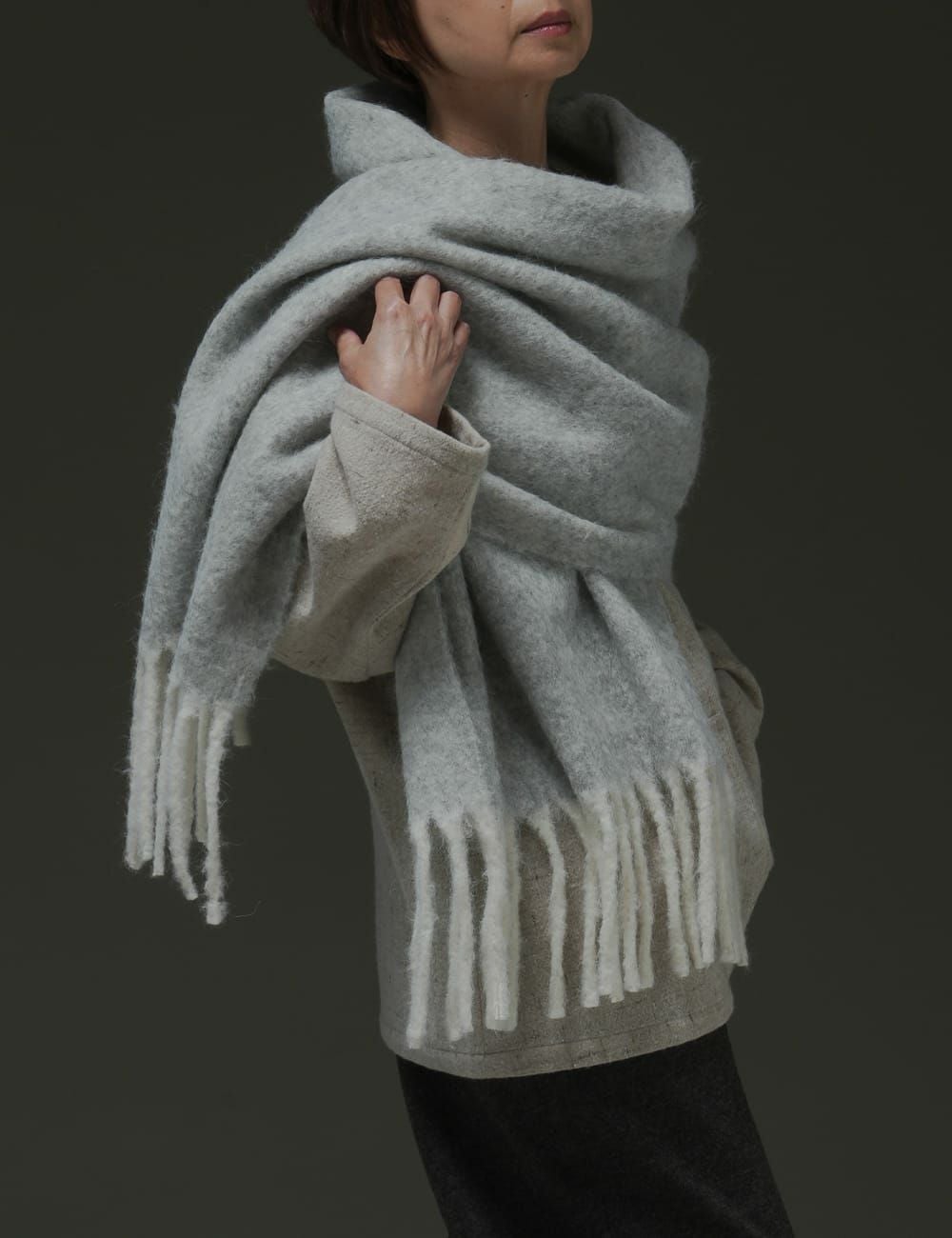 ウールアルパカストール | 石見銀山 群言堂オンラインストア