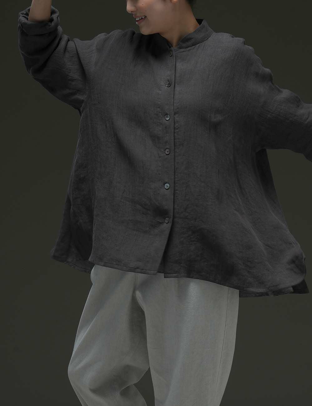 リネンラミーパレットブラウス | 石見銀山 群言堂オンラインストア