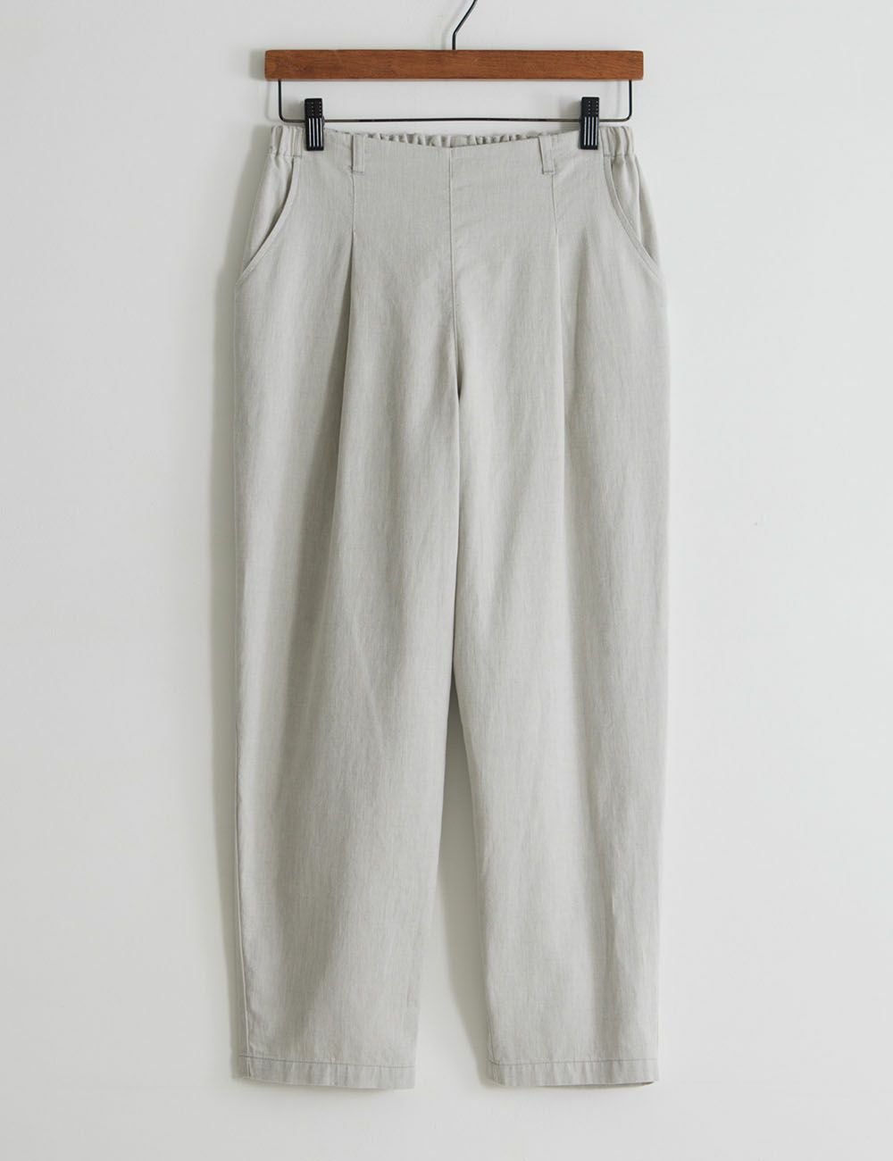 綿麻ソフトカルゼパンツ千鳥草（ちどりそう） | 石見銀山 群言堂